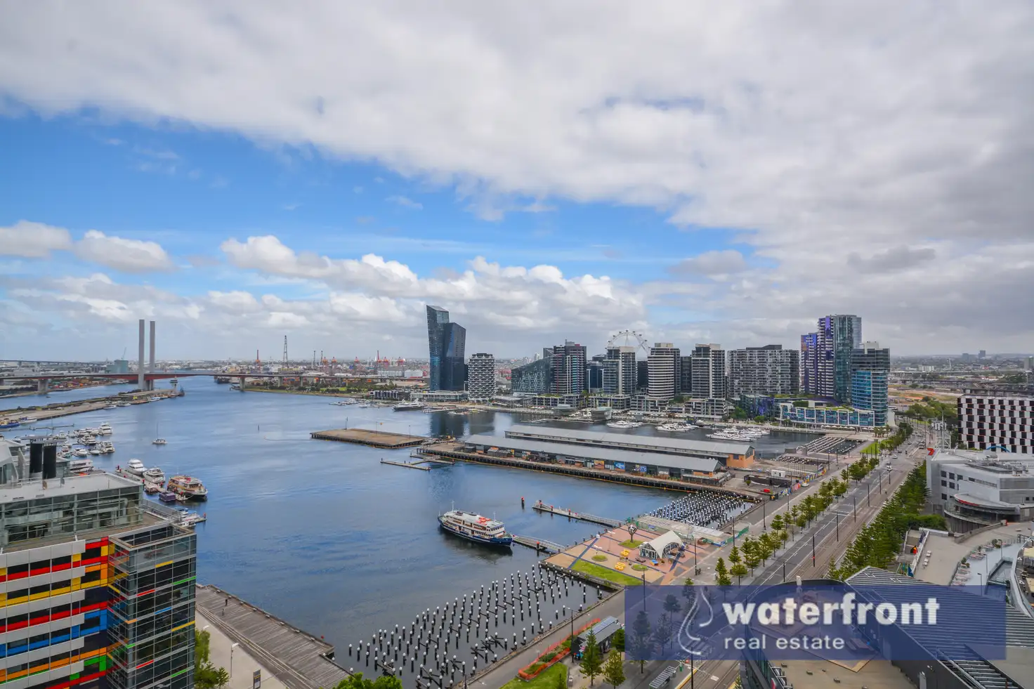 Main view of Homely apartment listing, 2208a/100 Harbour Esplanade, Docklands VIC 3008