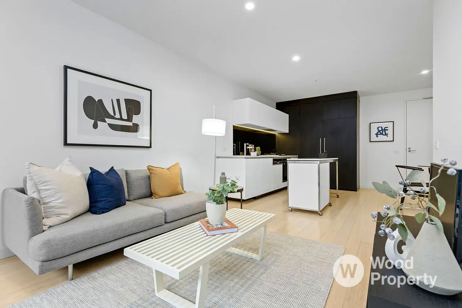 Main view of Homely apartment listing, C406/59 John Street, Brunswick East VIC 3057