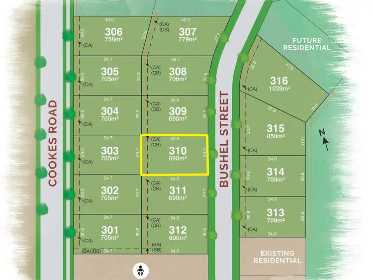 Lot 310 Cookes Hill, Armidale NSW 2350
