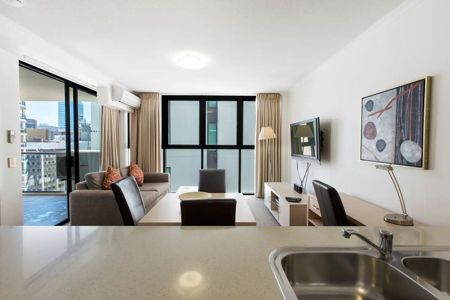Main view of Homely apartment listing, 3502/79 Albert Street, Brisbane City QLD 4000