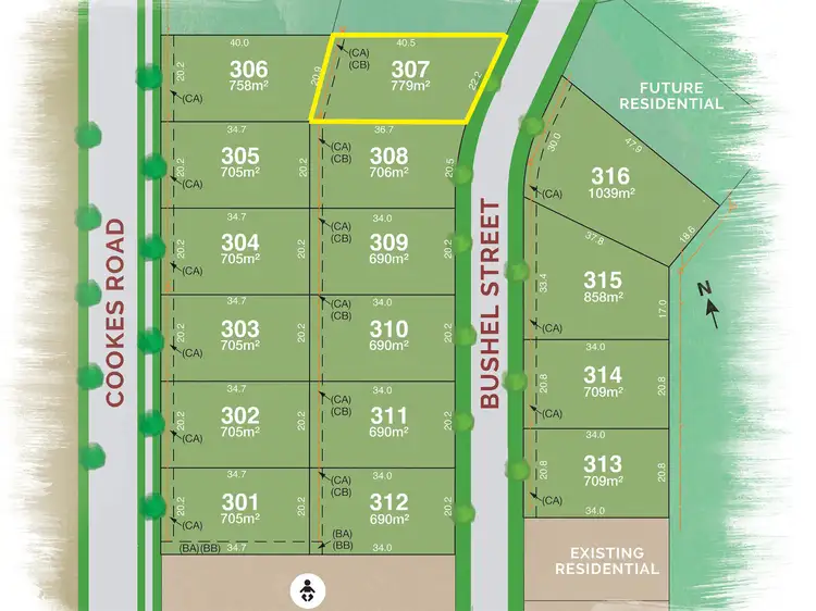 Main view of Homely land listing, Lot 307 Cookes Hill, Armidale NSW 2350