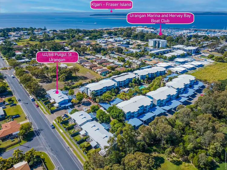 Main view of Homely townhouse listing, Unit 2/68 Pulgul Street, Urangan QLD 4655