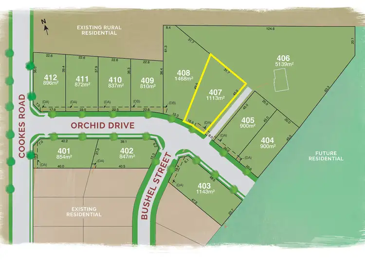 Main view of Homely land listing, Lot 407 Cookes Hill, Armidale NSW 2350