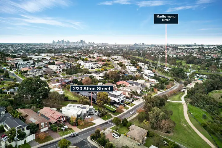 Second view of Homely townhouse listing, 2/33 Afton Street, Aberfeldie VIC 3040