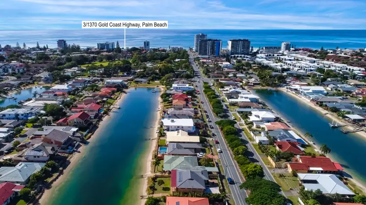 Main view of Homely unit listing, 3/1370 Gold Coast Highway, Palm Beach QLD 4221
