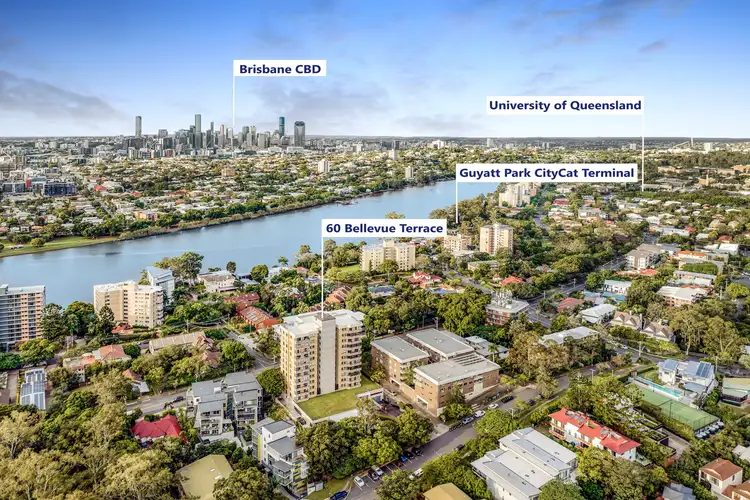 Fifth view of Homely apartment listing, 17/60 Bellevue Terrace, St Lucia QLD 4067