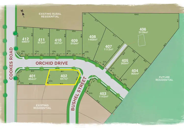 Main view of Homely land listing, Lot 402 Cookes Hill, Armidale NSW 2350