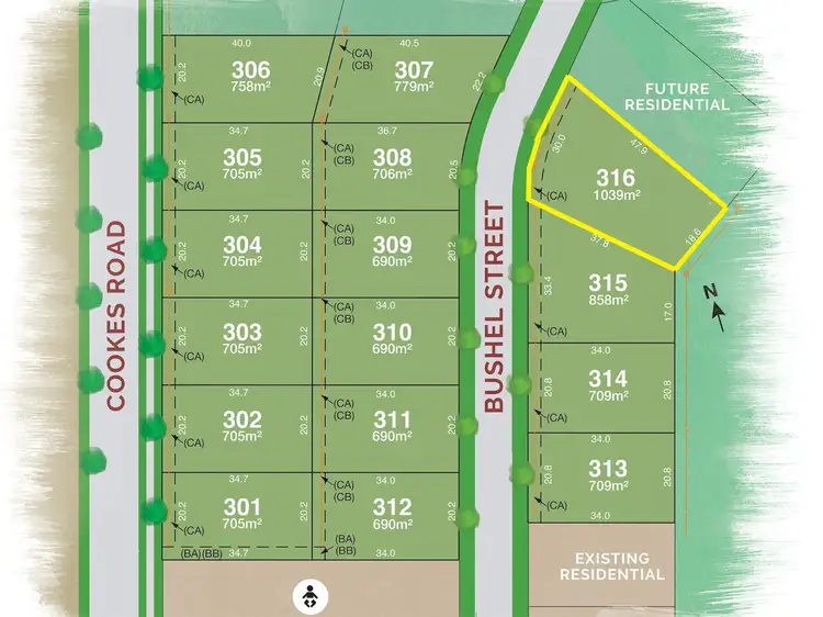 Main view of Homely land listing, Lot 316 Cookes Hill, Armidale NSW 2350