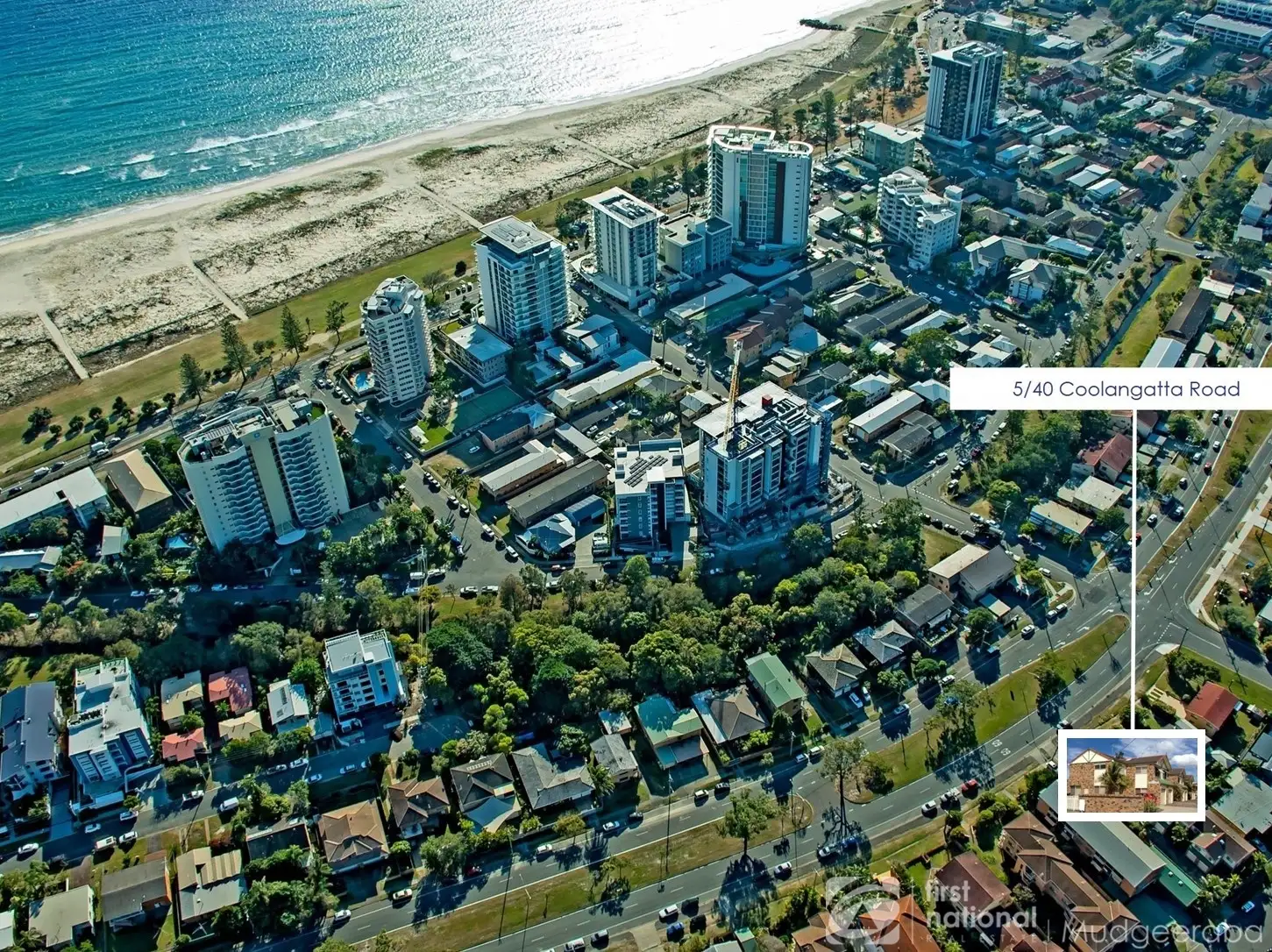 Main view of Homely townhouse listing, 5/40 Coolangatta Road, Coolangatta QLD 4225