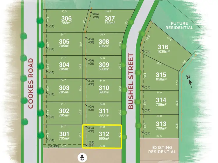 Lot 312 Cookes Hill, Armidale NSW 2350