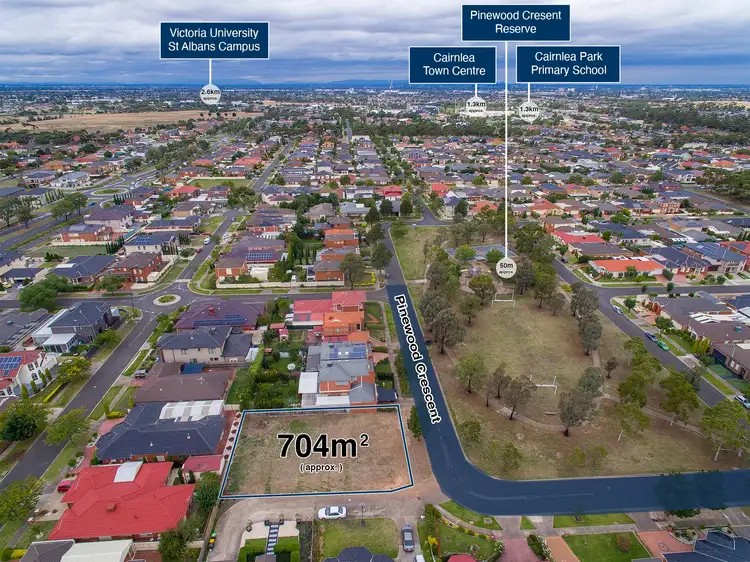 Third view of Homely land listing, 37 Pinewood Crescent, Cairnlea VIC 3023