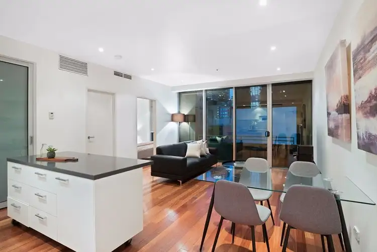 Second view of Homely apartment listing, 1009/620 Collins Street, Melbourne VIC 3000