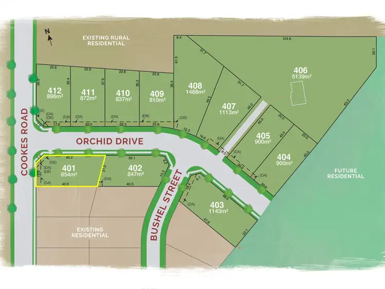 Lot 401 Cookes Hill, Armidale NSW 2350