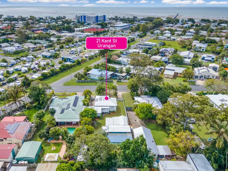 Main view of Homely house listing, 21 Kent Street, Urangan QLD 4655