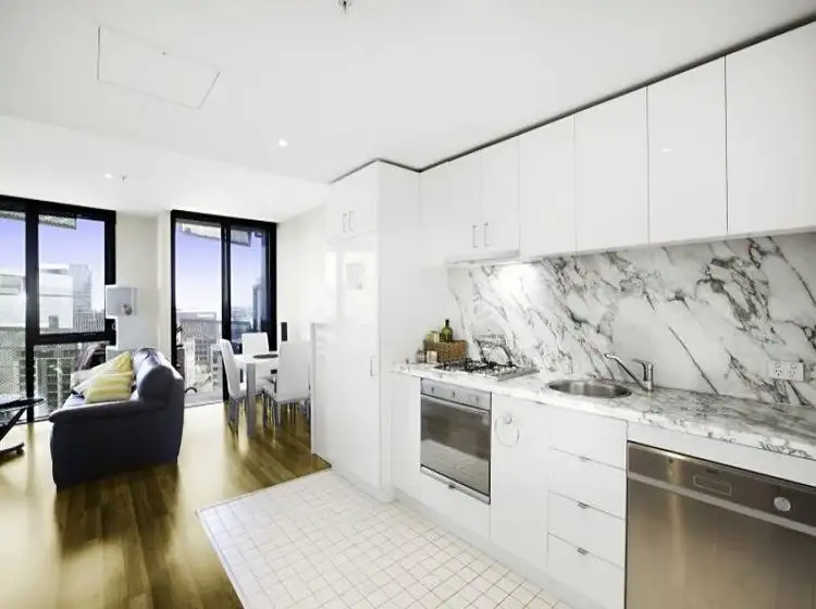 Second view of Homely apartment listing, 1410/18 Waterview Walk, Docklands VIC 3008