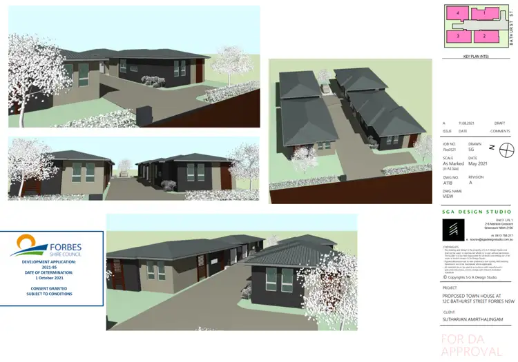 Third view of Homely land listing, 12C Bathurst Street, Forbes NSW 2871