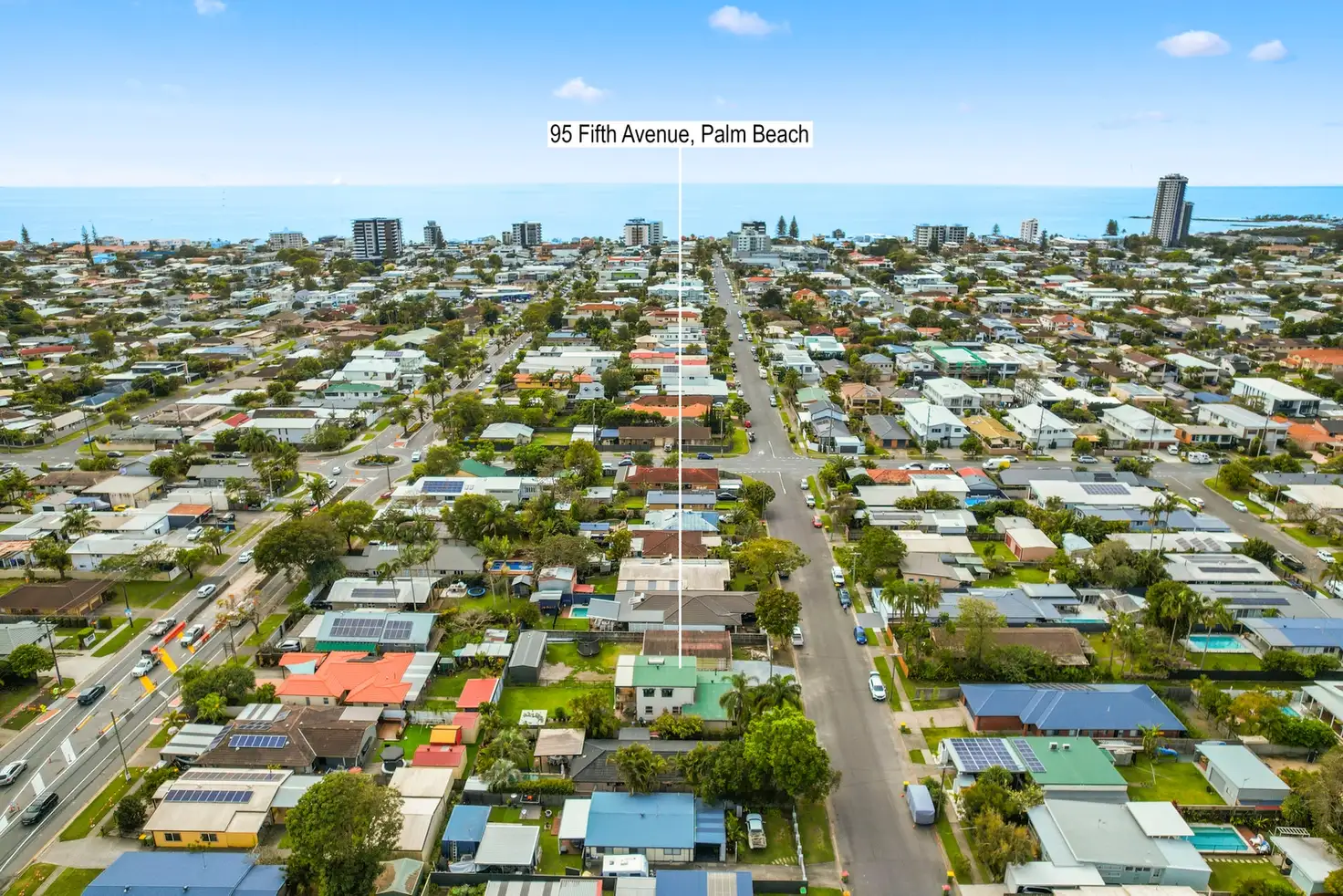 Main view of Homely house listing, 95 Fifth Avenue, Palm Beach QLD 4221