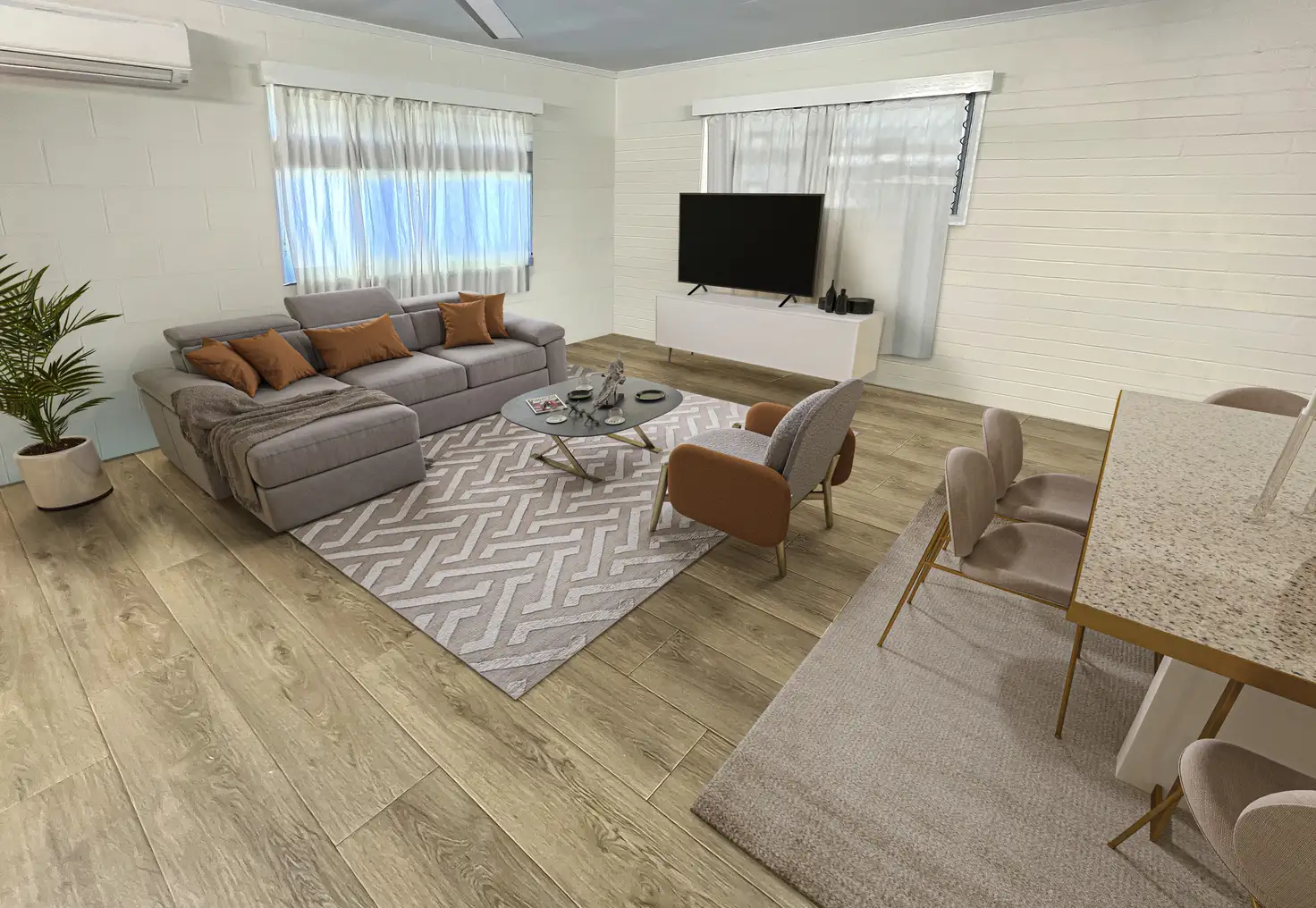 Main view of Homely semi-detached listing, 1/7 Karloo Close, Woree QLD 4868