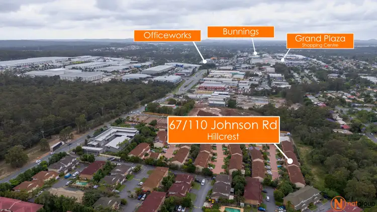 Second view of Homely townhouse listing, 67/110 Johnson Road, Hillcrest QLD 4118