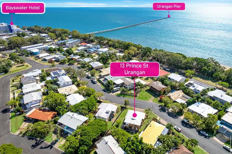 Second view of Homely house listing, 13 Prince Street, Urangan QLD 4655