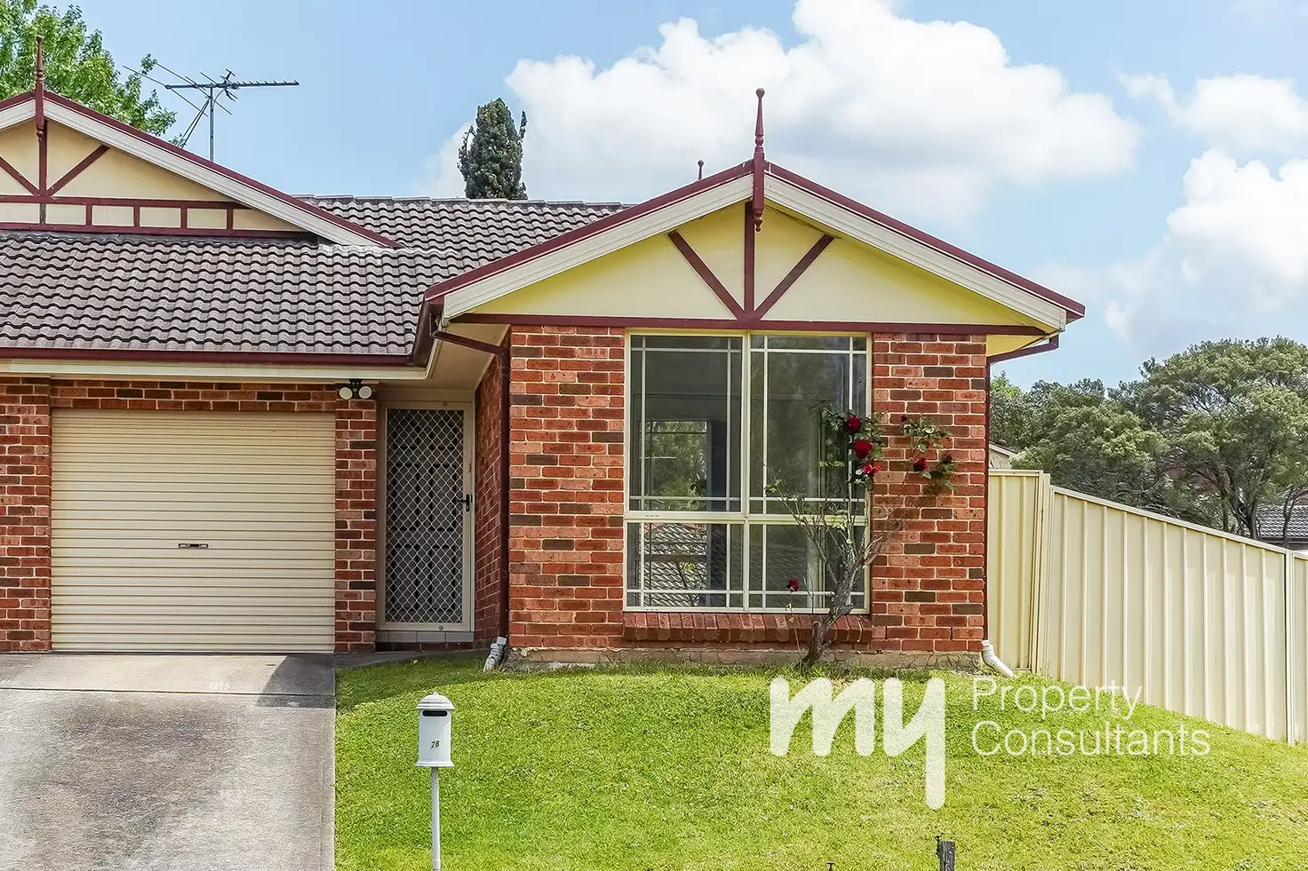 Main view of Homely semi-detached listing, 2/2 Skyfarmer Place, Raby NSW 2566