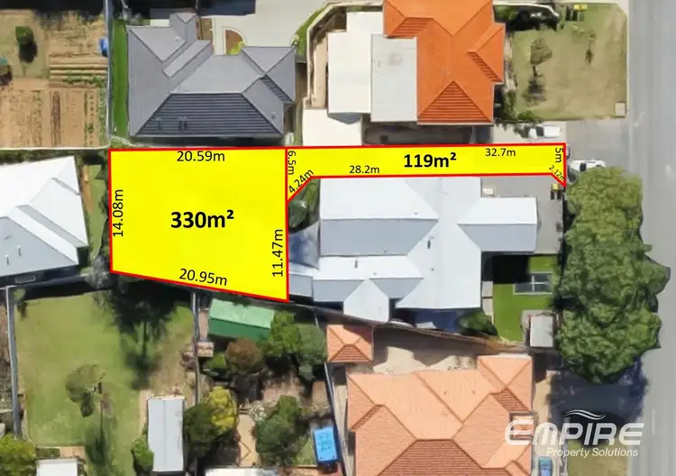 Proposed Lot 2/43 Frederick Road, Hamilton Hill WA 6163