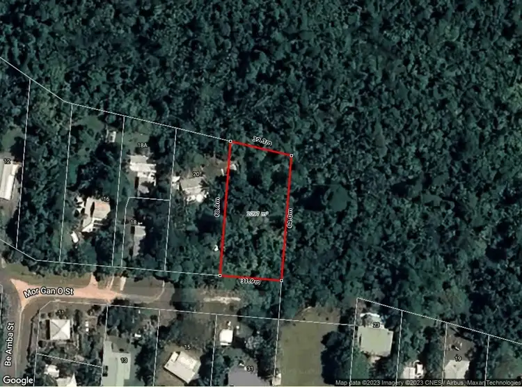 Third view of Homely land listing, 22 Mor-Gan-O Street, Bingil Bay QLD 4852