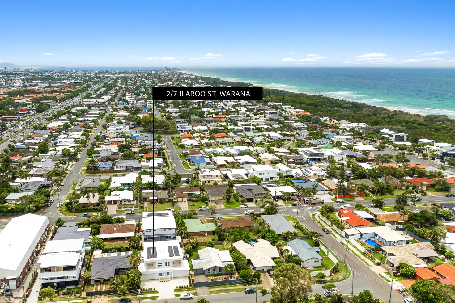 Main view of Homely semi-detached listing, 2/7 Ilaroo Crescent, Warana QLD 4575