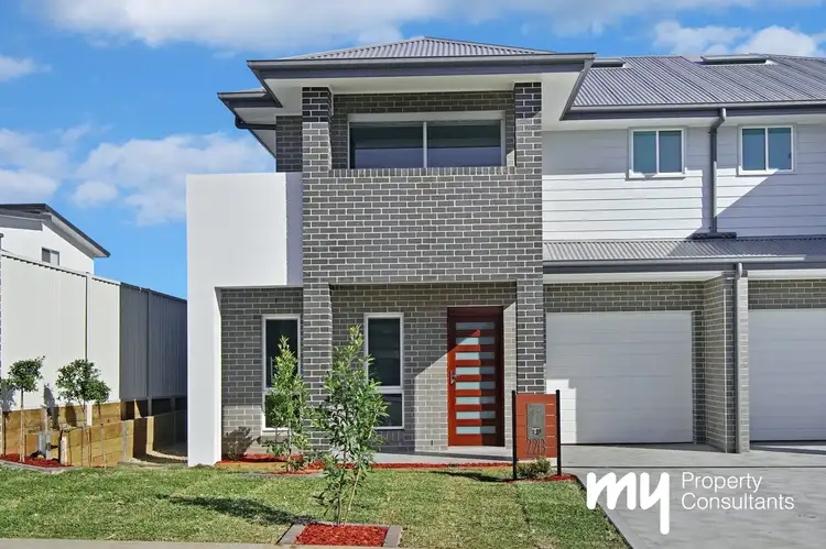Main view of Homely semi-detached listing, 22b Allison Circuit, Oran Park NSW 2570