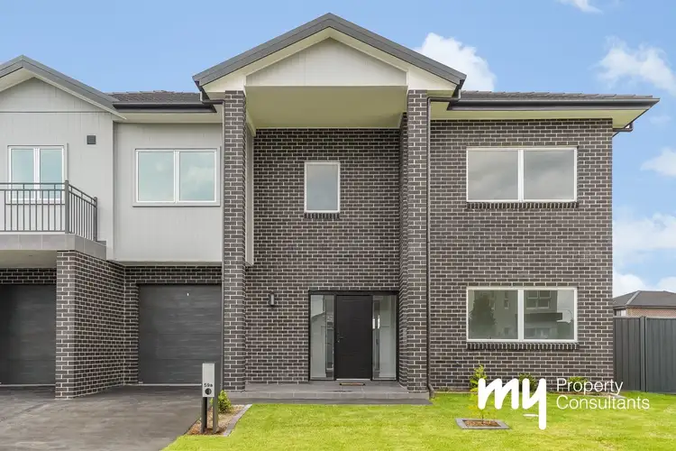 Second view of Homely semi-detached listing, 59A Silverton Street, Gregory Hills NSW 2557