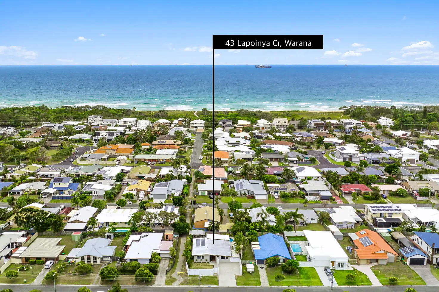 Main view of Homely house listing, 43 Lapoinya Crescent, Warana QLD 4575