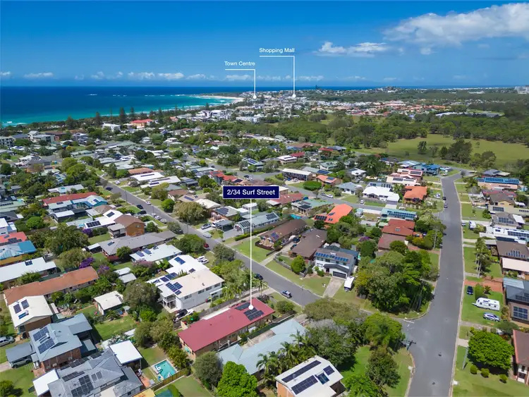 Main view of Homely semi-detached listing, 2/34 Surf Street, Kingscliff NSW 2487