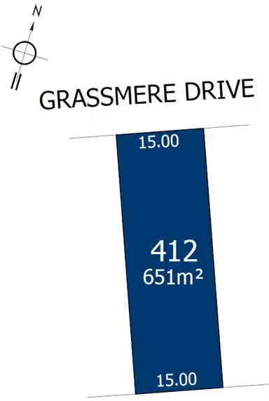 Main view of Homely land listing, Lot 412 Grassmere Drive, Murray Bridge SA 5253
