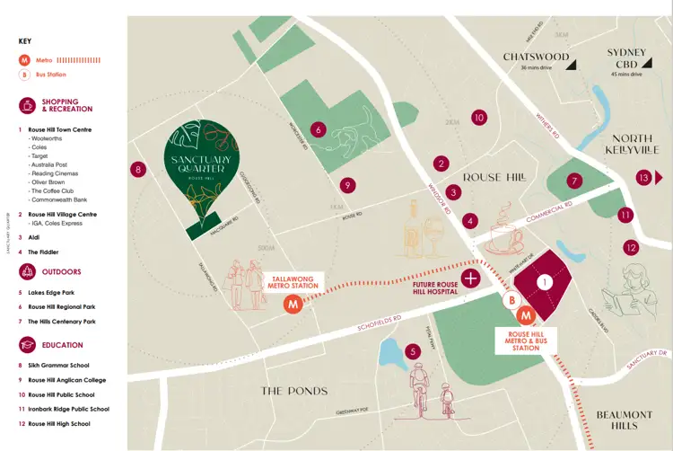 Sixth view of Homely apartment listing, A4.06/25 Macquarie Road, Rouse Hill NSW 2155