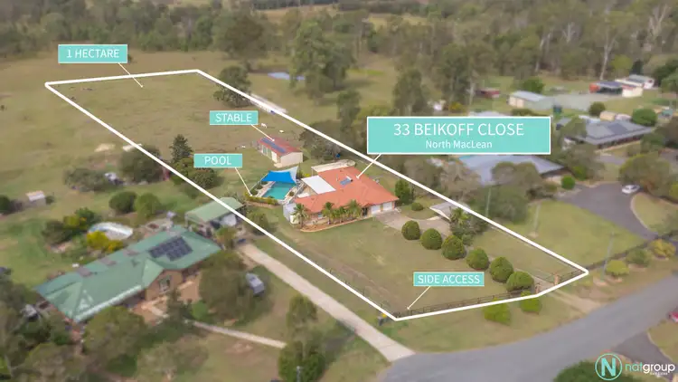 Second view of Homely rural property listing, 33 Beikoff Close, North Maclean QLD 4280