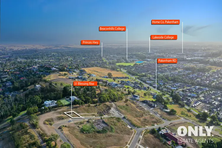 Third view of Homely land listing, 31 Blessing Rise, Pakenham VIC 3810