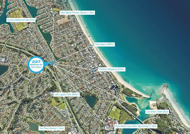 Second view of Homely house listing, 227 Mallawa Drive, Palm Beach QLD 4221