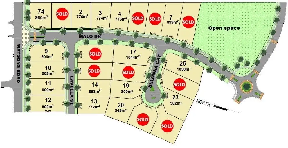 Main view of Homely land listing, Lot 12 / 8 Lavella Street, Bargara QLD 4670
