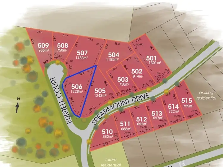 Main view of Homely land listing, 506 The Foothills Estate, Armidale NSW 2350