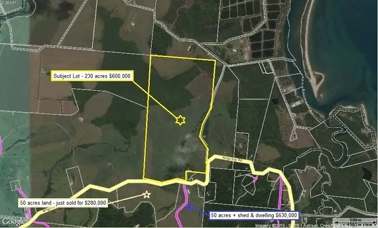 Second view of Homely land listing, Lot 7 Bingil Bay Road, Midgeree Bar QLD 4852