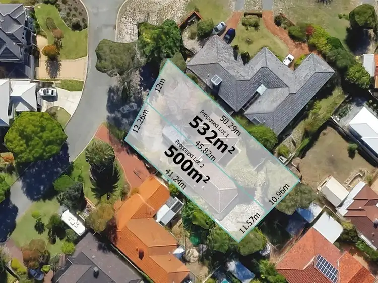 Third view of Homely land listing, Lot 1 LOT Lot 1/49 Rossmoyne Drive, Rossmoyne WA 6148