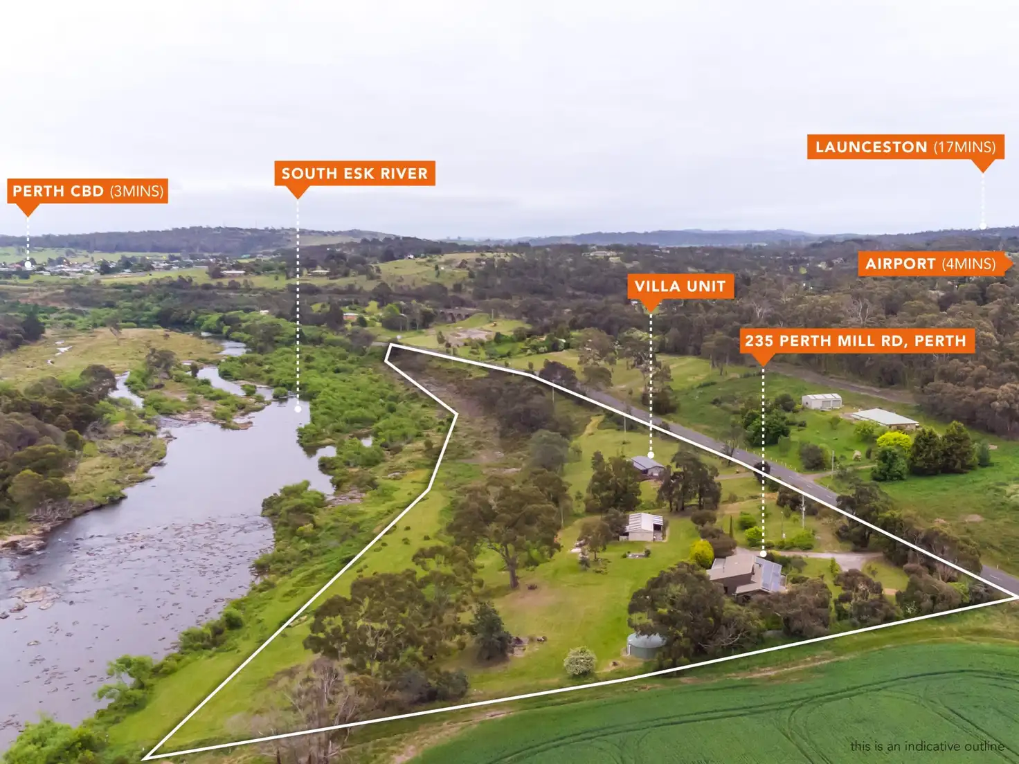 Main view of Homely rural property listing, 235 Perth Mill Road, Perth TAS 7300