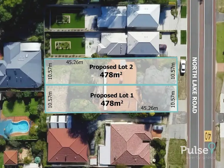 Proposed Lots 1 & 2, 59 North Lake Road, Myaree WA 6154