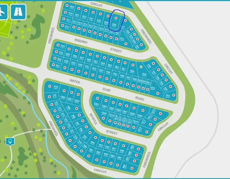 Main view of Homely land listing, Lot 928 Firewheel Circuit, Gregory Hills NSW 2557