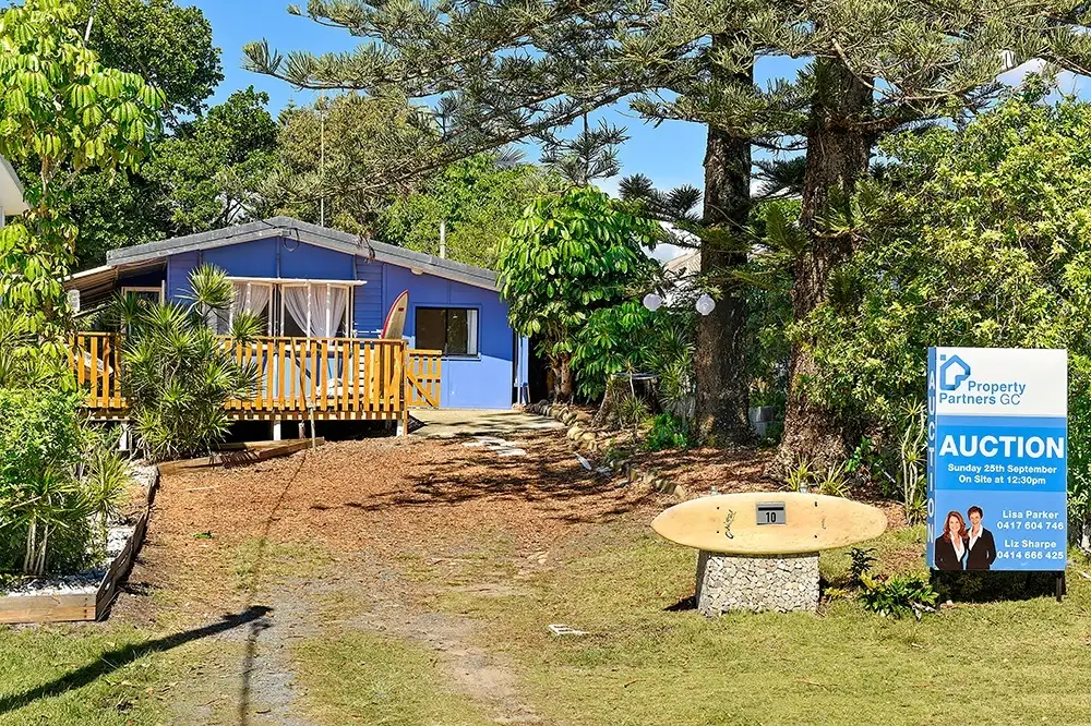 Main view of Homely house listing, 10 Twenty Fourth Ave, Palm Beach QLD 4221