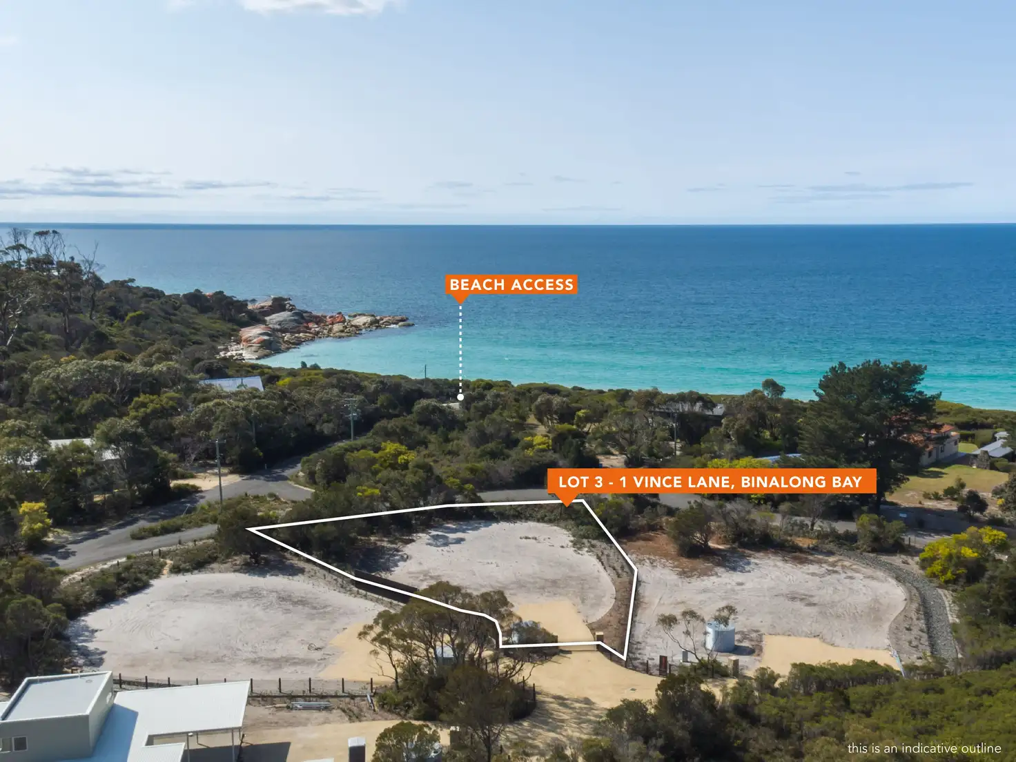 Main view of Homely land listing, 3, LOT 3, 1 Vince Lane, Binalong Bay TAS 7216