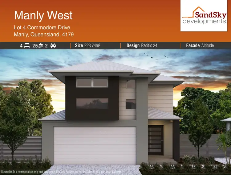 Second view of Homely land listing, 4 Commodore Place, Manly West QLD 4179