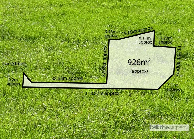 Main view of Homely land listing, 98B Carr Street, Barwon Heads VIC 3227