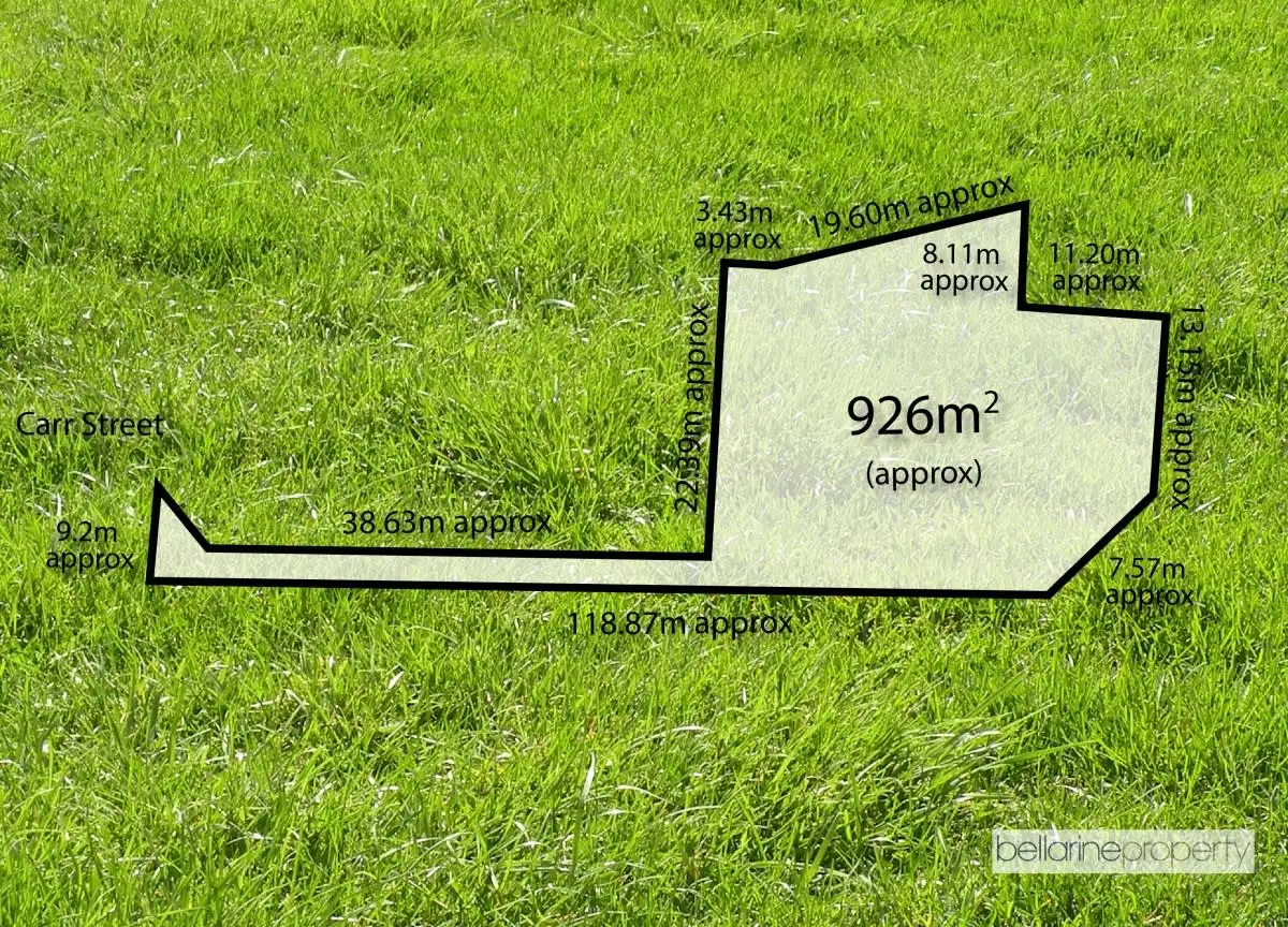 Main view of Homely land listing, 98B Carr Street, Barwon Heads VIC 3227
