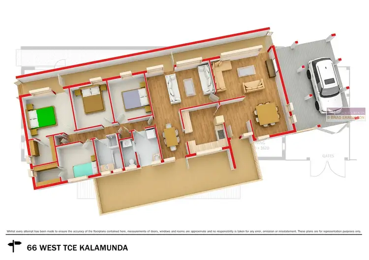 Second view of Homely house listing, 66 West Terrace, Kalamunda WA 6076